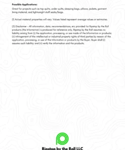 Ripstop By The Roll 1.1 Oz Ripstop Nylon Hammocks