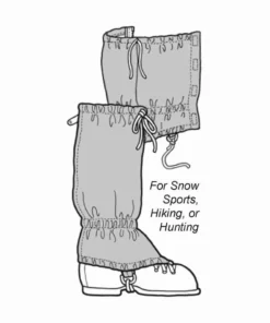 Ripstop By The Roll Pacific Crest Gaiters Pattern