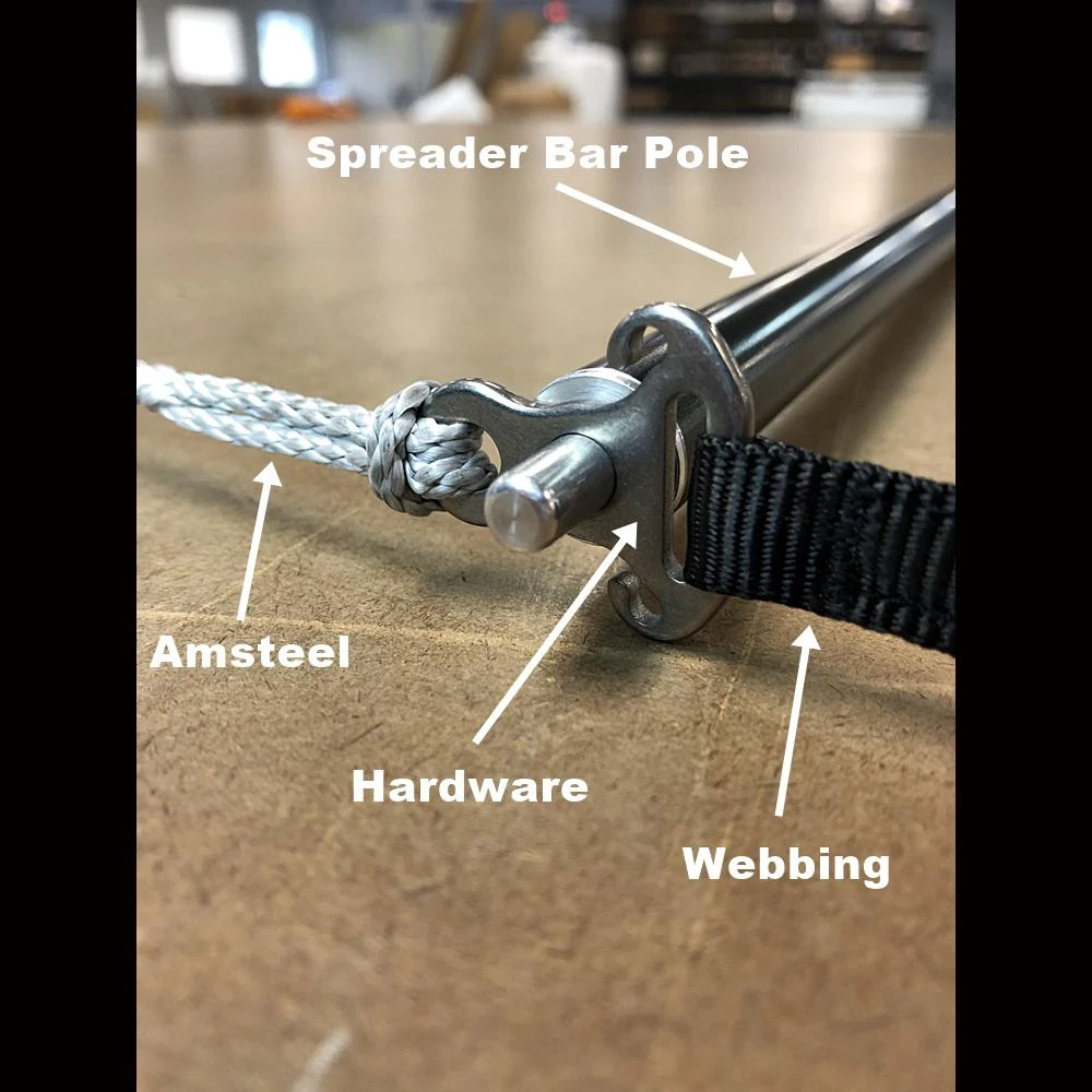 Ripstop By The Roll Pre-Cut Bridge Hammock Kit 4 Ripstop By The Roll Pre-Cut Bridge Hammock Kit