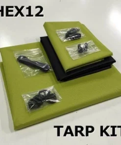 Ripstop By The Roll Pre-Cut HEX12 Tarp Kit