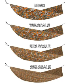 OutdoorINK Hammocks Netless Hammock Kit - HexCam® Camo 16 OutdoorINK Hammocks Netless Hammock Kit - HexCam® Camo