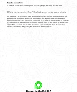 Ripstop By The Roll HyperD™ 300 - Full Roll