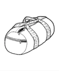 Ripstop By The Roll Packs/Bags Round Cargo Bags Pattern