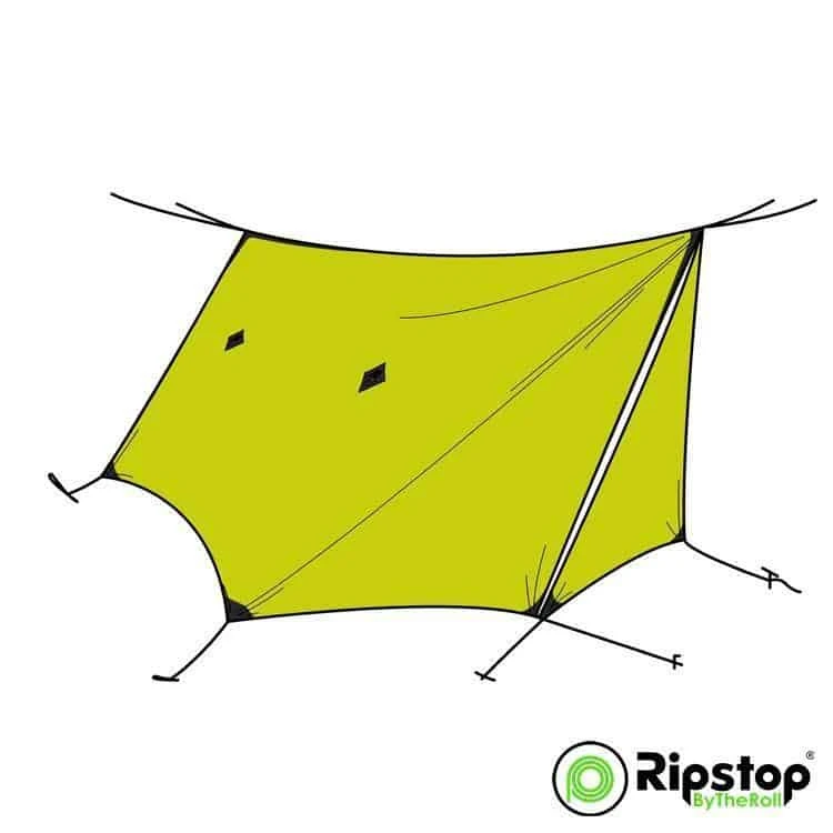 Ripstop By The Roll Pre-Cut WINTER12 Tarp Kit 5 Ripstop By The Roll Pre-Cut WINTER12 Tarp Kit