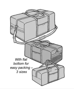 Ripstop By The Roll Packs/Bags Duffle Or Gym Bag Pattern