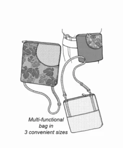 Ripstop By The Roll Full Moon Bag Pattern Packs/Bags